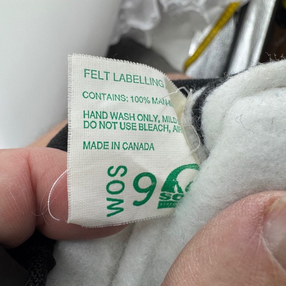 Sorel Kaufman Women's Black Winter Boots Waterproof / Insulated Drawstring Sz 9 - Picture 13 of 13